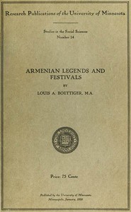 Armenian legends and festivals