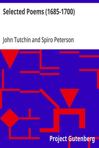 Selected Poems (1685-1700)
