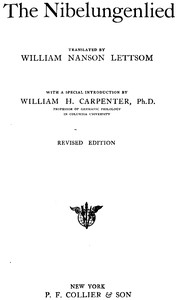The Nibelungenlied Revised Edition