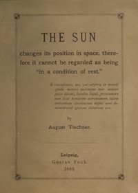 The Sun changes its position in space therefore it cannot be regarded as being "in a condition of rest"