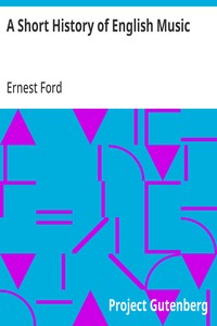 A Short History of English Music
