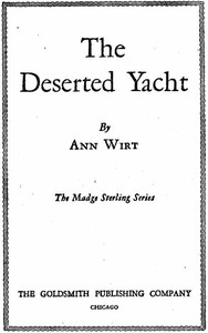 The Deserted Yacht Madge Sterling Series, #2