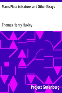 Man's Place in Nature, and Other Essays