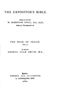 The Expositor's Bible: The Book of Isaiah, Volume 2 (of 2)