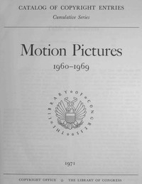 Motion pictures, 1960-1969