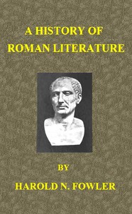 A History of Roman Literature