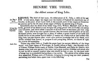 Holinshed's Chronicles, vol. 2 of 6, slice 08 of 12: England, 1216-1272, Henry III