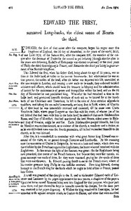 Holinshed's Chronicles, vol. 2 of 6, slice 09 of 12: England, 1272-1307, Edward I