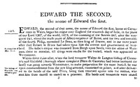 Holinshed's Chronicles, vol. 2 of 6, slice 10 of 12: England, 1307-1327, Edward II