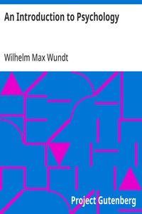 An Introduction to Psychology Translated from the Second German Edition