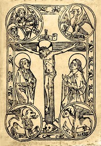 The Legendary History of the Cross  A Series of Sixty-four Woodcuts from a Dutch Book Published by Veldener, A.D. 1483