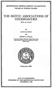 The Biotic Associations of Cockroaches