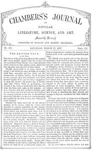 Chambers's Journal of Popular Literature, Science, and Art, No.690 March 17, 1877