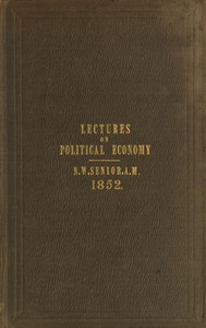Four Introductory Lectures on Political Economy