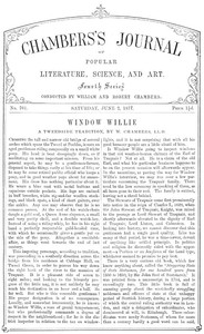 Chambers's Journal of Popular Literature, Science, and Art, No. 701 June 2, 1877