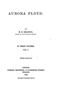Aurora Floyd, Vol. 1  Fifth Edition