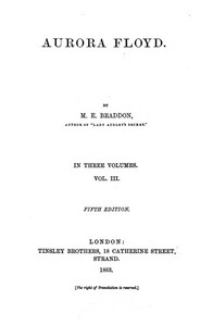 Aurora Floyd, Vol. 3  Fifth Edition