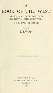 A book of the west. Volume 1, Devon