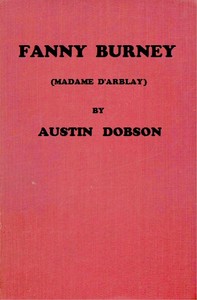 Fanny Burney (Madame D'Arblay)