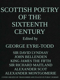 Scottish Poetry of the Sixteenth Century