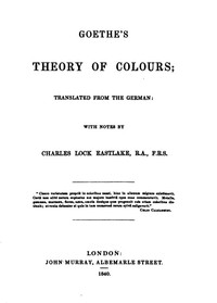 Goethe's Theory of Colours