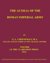 The Auxilia of the Roman Imperial Army