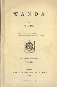 Wanda, Vol. 3 (of 3)
