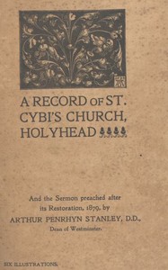 A record of St. Cybi's Church, Holyhead