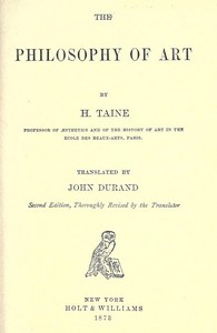 The Philosophy of Art