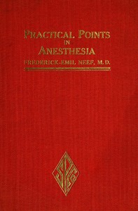 Practical Points in Anesthesia