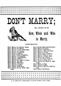 Don't marry