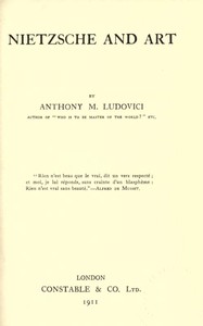 Nietzsche and Art