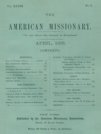 The American Missionary — Volume 33, No. 04, April 1879