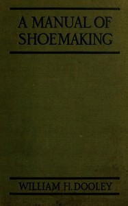 A Manual of Shoemaking and Leather and Rubber Products