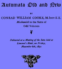 Automata Old and New