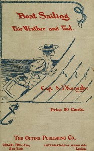 Boat sailing in fair weather and foul