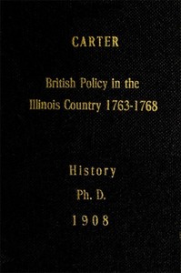 British Policy in the Illinois Country, 1763-1768