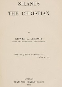 Silanus the Christian