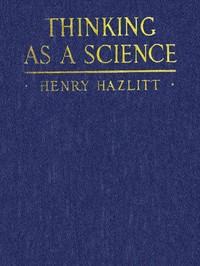 Thinking as a Science