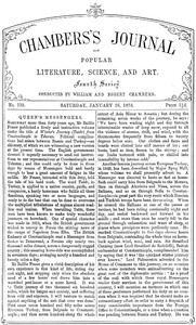 Chambers's Journal of Popular Literature, Science, and Art, No. 735, January 26, 1878