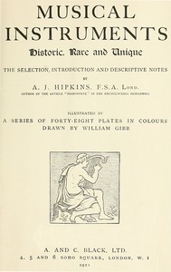 Musical Instruments, Historic, Rare and Unique