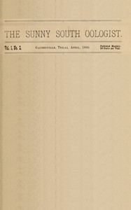 The Sunny South Oölogist. Vol. 1, No. 2