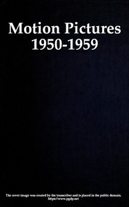 Motion pictures, 1950-1959 : Catalog of copyright entries
