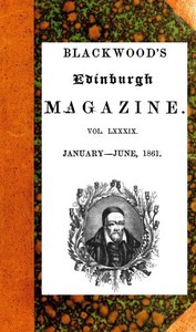 The Executor Blackwood's Edinburgh Magazine vol. LXXXIX