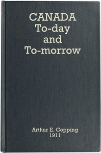Canada To-day and To-morrow