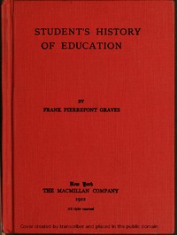 A student's history of education