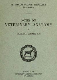 Notes on Veterinary Anatomy