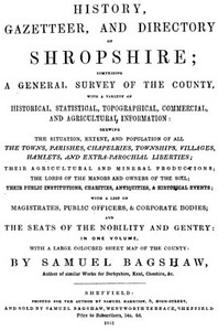 History, Gazetteer, and Directory of Shropshire [1851]