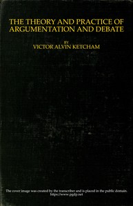 The theory and practice of argumentation and debate