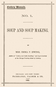 Soup and Soup Making